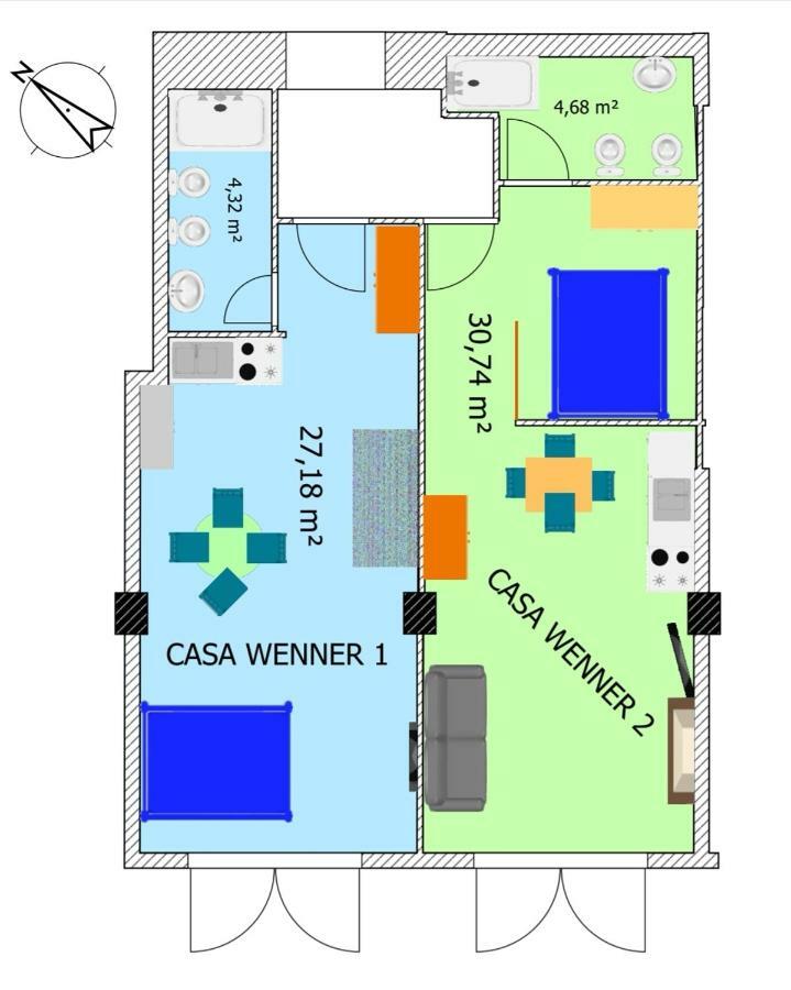 Casa Wenner 1 Apartment Наполи Екстериор снимка